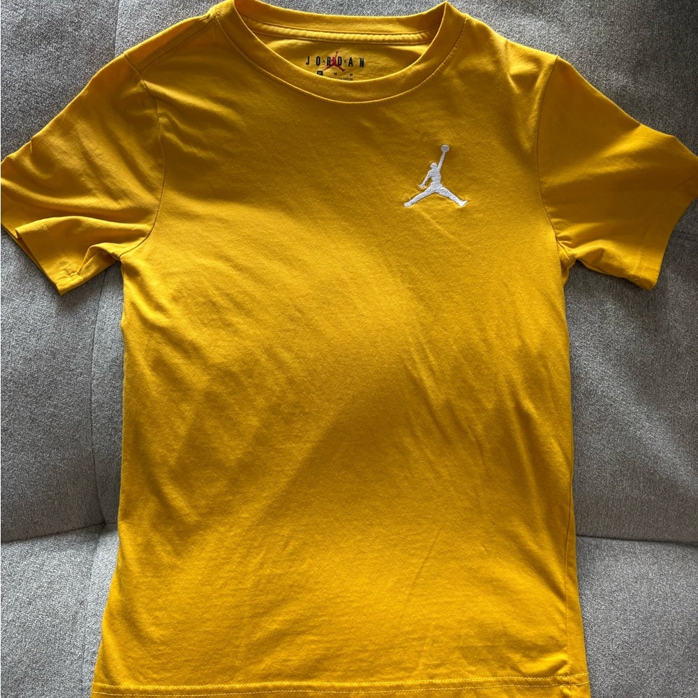 Jordan Kids Mustard Yellow Tee